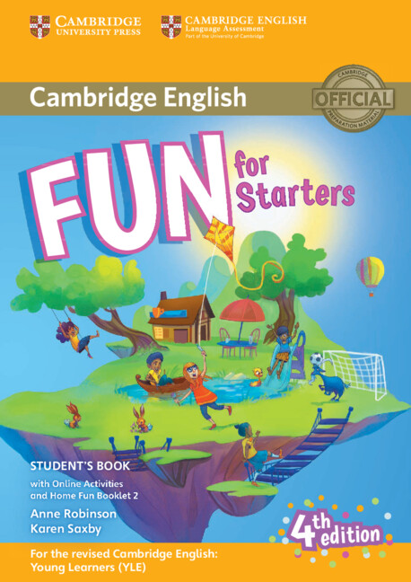 Fun for Starters 4th edition Student's Book with Home Fun Booklet cover