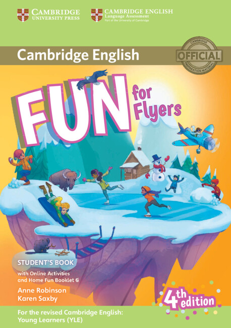 Fun for Flyers 4th edition Student's Book with Home Fun Booklet cover